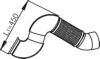 DINEX 53126 Exhaust Pipe